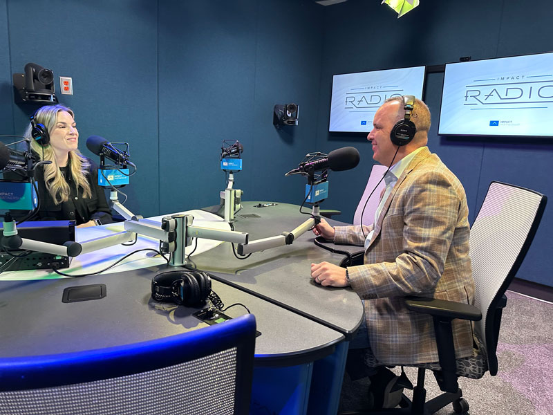 People Talking In Studio